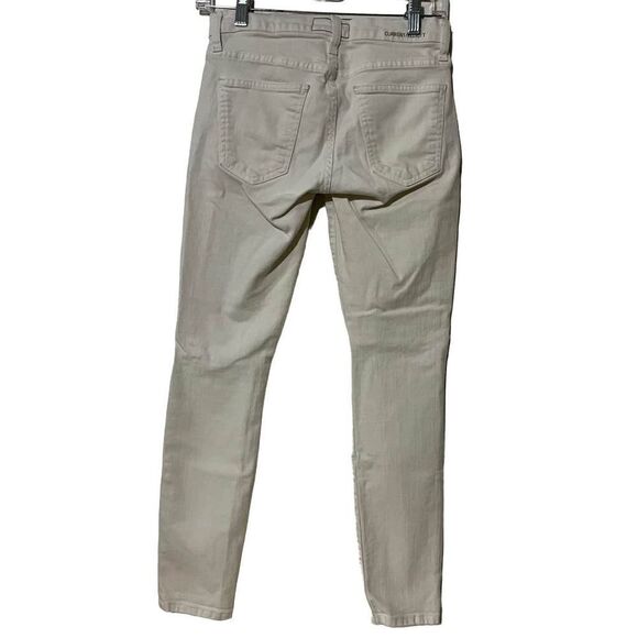 Current/Elliott The Stiletto White Jeans size 0-24 - Picture 3 of 14